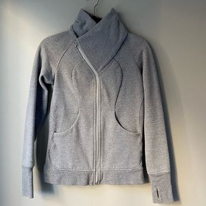 Lululemon Gray zip up